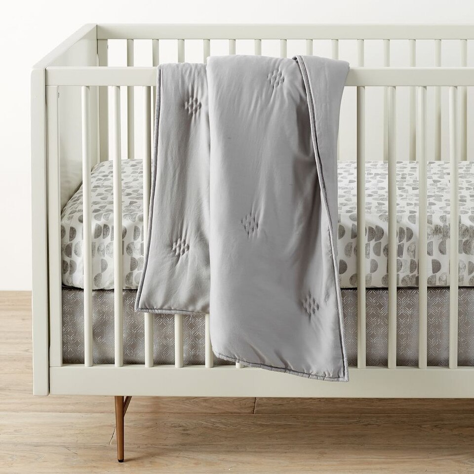 Metallic Cot Skirt West Elm Australia